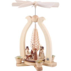 1-Tier Pyramid - Nativity Scene - 29 cm / 11 inch