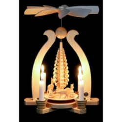1-stöckige Pyramide Rehe - 29 cm