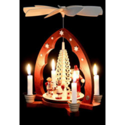 1-stöckige Pyramide Bescherung - 30 cm