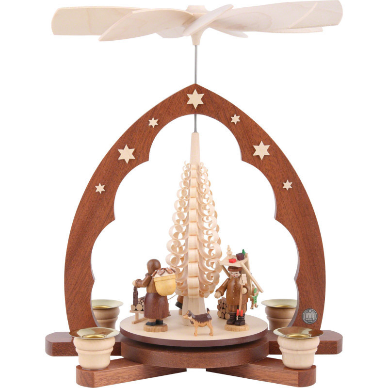 1-Tier Pyramid - Erzgebirge Figurines - 30 cm / 12 inch
