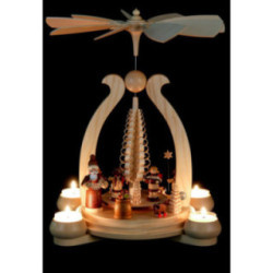 1-Tier - Christmas Pyramid - Giving - 34 cm / 13 inch