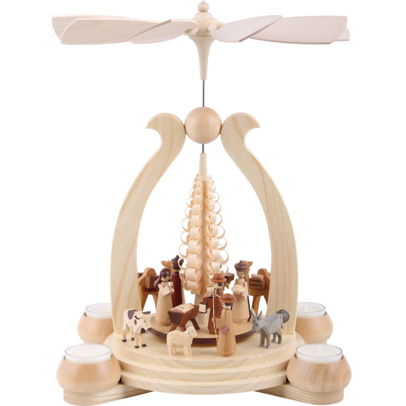 1-Tier Pyramid - The Christmas Story - 34 cm / 13 inch