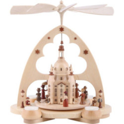 1-stöckige Pyramide Frauenkirche - 34 cm