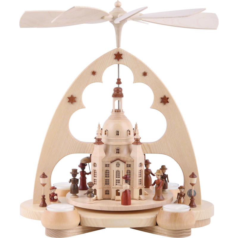 1-Tier Pyramid - Church of Our Lady Dresden - 34 cm / 13 inch