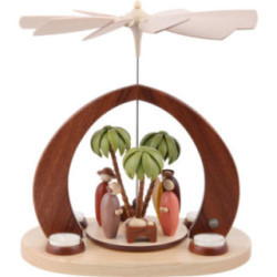 1-Tier Pyramid - Nativity - 32 cm / 13 inch