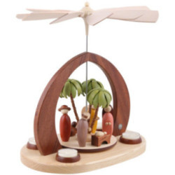 1-stöckige Bogenpyramide Christi Geburt - 32 cm