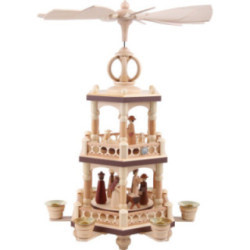 2-Tier Christmas Pyramid - The Christmas Story - 40 cm / 16 inch