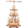 2-Tier Pyramid - The Christmas Story - 48 cm / 19 inch - 120 V Electr. Motor (US-Standard)