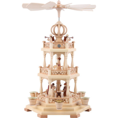 3-Tier Pyramid - The Christmas Story - 44 cm / 17 inch