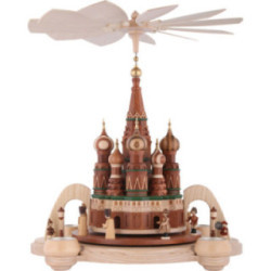 1-Tier Pyramid - Saint Basil's Cathedral Moscow - 40 cm / 16 inch
