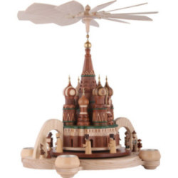 1-Tier Pyramid - Saint Basil's Cathedral Moscow - 40 cm / 16 inch
