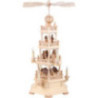 4-Tier Pyramid - Erzgebirge Motif - 62 cm / 24 inch - 230 V Electr. Motor