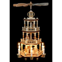 3-Tier Pyramid - The Christmas Story - 51 cm / 20 inch