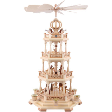 4-Tier Pyramid - The Christmas Story - 55 cm / 22 inch