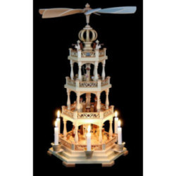 4-Tier Pyramid - The Christmas Story - 55 cm / 22 inch