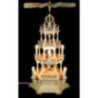 4-Tier Pyramid - The Christmas Story - 64 cm / 25 inch - 230 V Electr. Motor