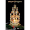 3-Tier Pyramid - The Christmas Story - 58 cm / 23 inch - 120 V Electr. Motor (US-Standard)
