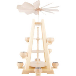 3-Tier Pyramid - without Figurines - 37x34x55 cm / 14.6x13x22 inch