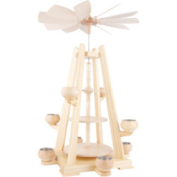 3-Tier Pyramid - without Figurines - 37x34x55 cm / 14.6x13x22 inch