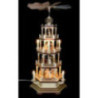 4-Tier Pyramid - The Christmas Story - 70 cm / 28 inch - 120 V Electr. Motor (US-Standard)