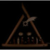 Modern Light Triangle - Holy Family - Natural - 50x47 cm / 19.7x18.5 inch