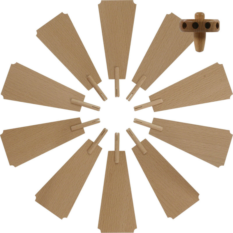 Flügelrad für Weihnachtspyramide - Durchmesser   45 cm