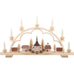 Candle Arch - Village Seiffen - 64 cm / 25 inch