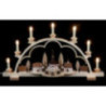 Candle Arch - Village Seiffen - 64 cm / 25 inch - 120 V Electr. (US-Standard)