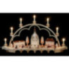 Schwibbogen Alt Dresden - 80 cm - 120 V (US-Norm)