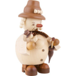 Räuchermännchen Schneefrau - 14 cm