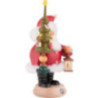 Räuchermännchen Weihnachtsmann mit Baum - 20 cm