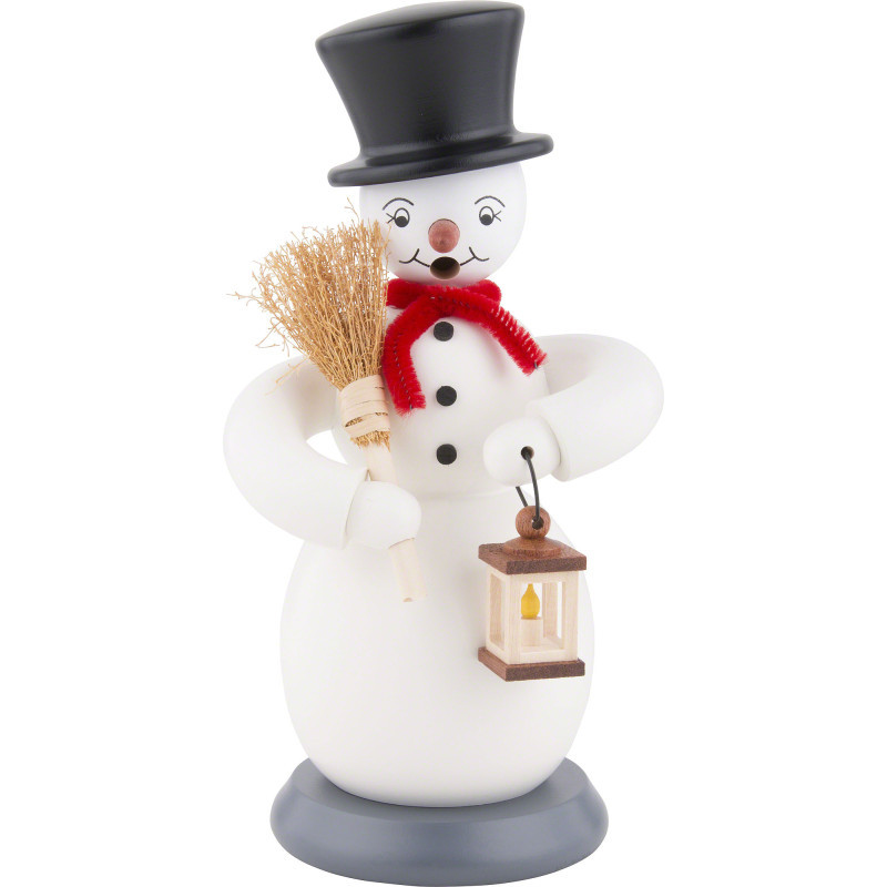 Smoker - Snowman - Colored - 23 cm / 9 inch
