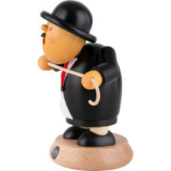Räuchermännchen Charlie Chaplin - 16 cm