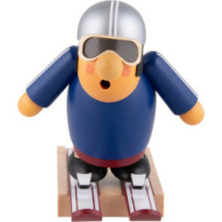 Räuchermännchen Skispringer - 16 cm