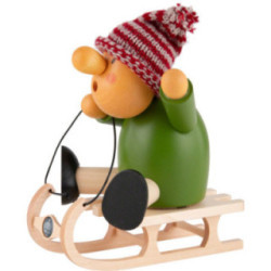 Smoker - Bobsleigh Rider - 17 cm / 6.7 inch