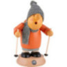 Räuchermännchen Winterwanderer - 16 cm