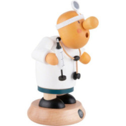 Räuchermännchen Arzt - 16 cm