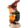 Smoker - Halloween Witch with Pumpkin - 11 cm / 4 inch