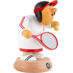 Smoker - Tennis Player Lady - 16 cm / 6.3 inch