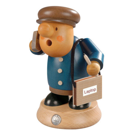 Räuchermännchen Geschäftsmann - 16 cm