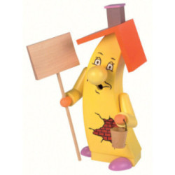 Räuchermännchen Haus - 25 cm