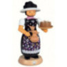Smoker - Black Forest Lady with Smoking Pot - 25 cm / 10 inch