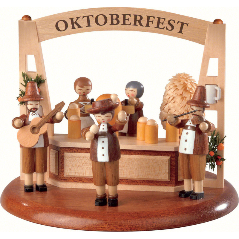 Motivplattform für elektr. Spieldose - Oktoberfest - 13 cm