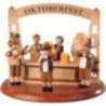 Motivplattform für elektr. Spieldose - Oktoberfest - 13 cm