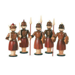Krippenfiguren - 5 Soldaten - 13 cm