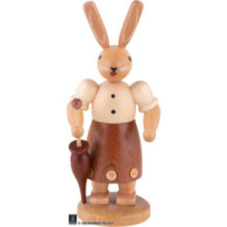 Hasenfrau naturfarben - 11 cm