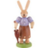 Hasenfrau farbig - 11 cm