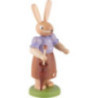 Hasenfrau farbig - 11 cm