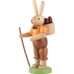 Easter Bunny (male) Hand-Painted - 11 cm / 4 inch