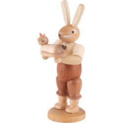 Hase mit Katze - 11 cm